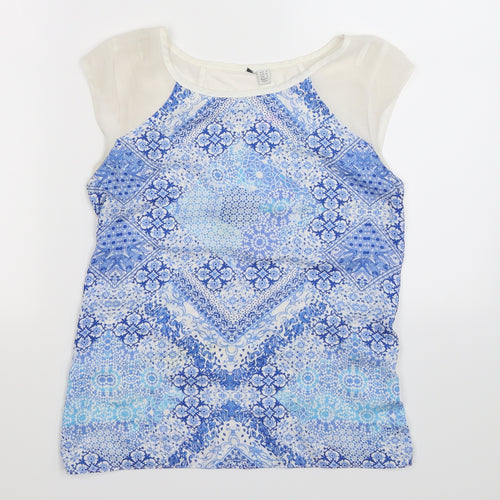 Preworn Womens Multicoloured Geometric  Basic Tank Size 6