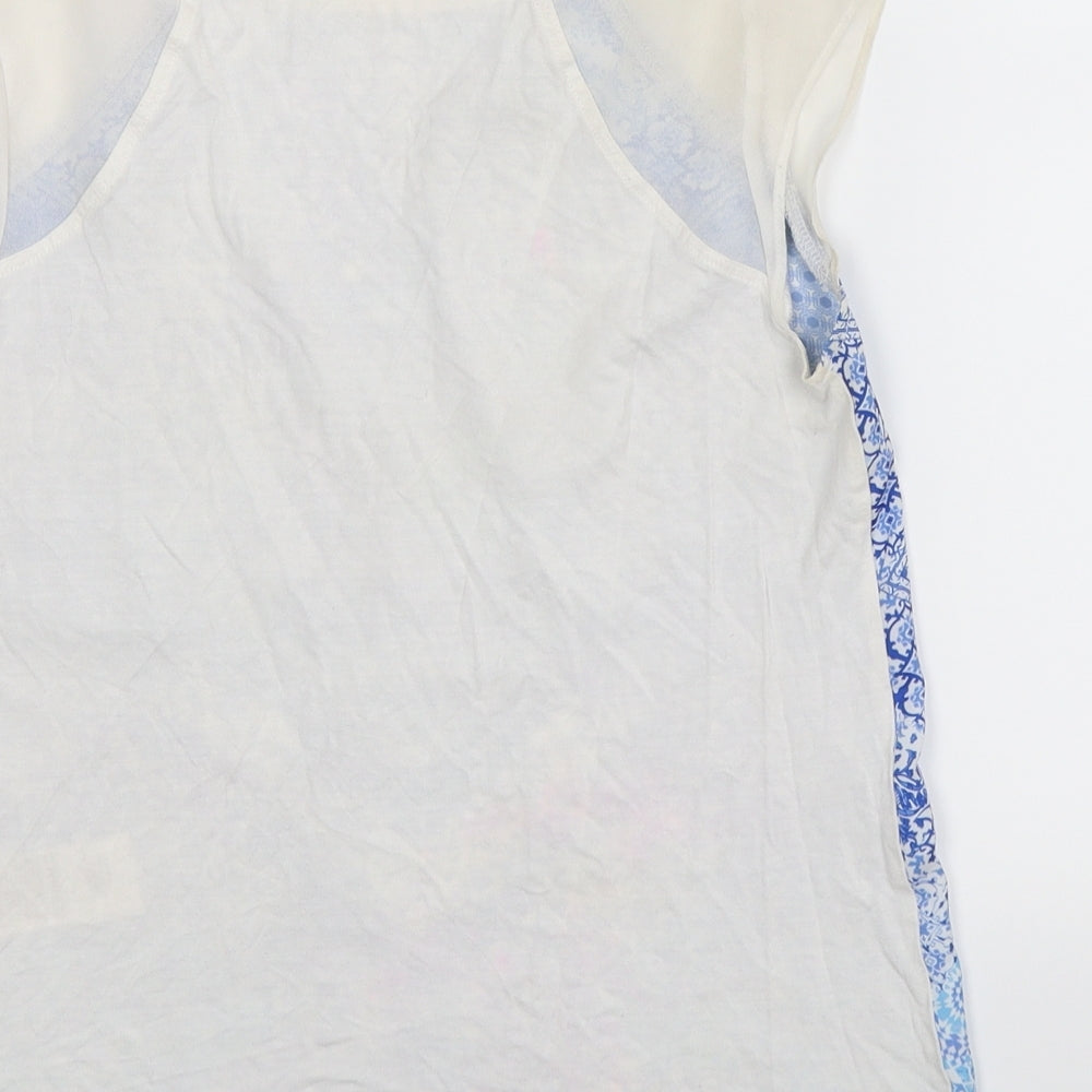 Preworn Womens Multicoloured Geometric  Basic Tank Size 6