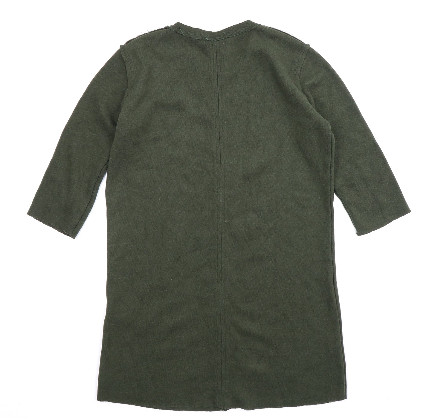 Zara Womens Green   Jumper Dress  Size S