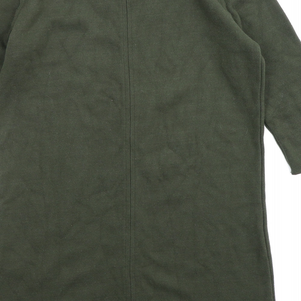 Zara Womens Green   Jumper Dress  Size S