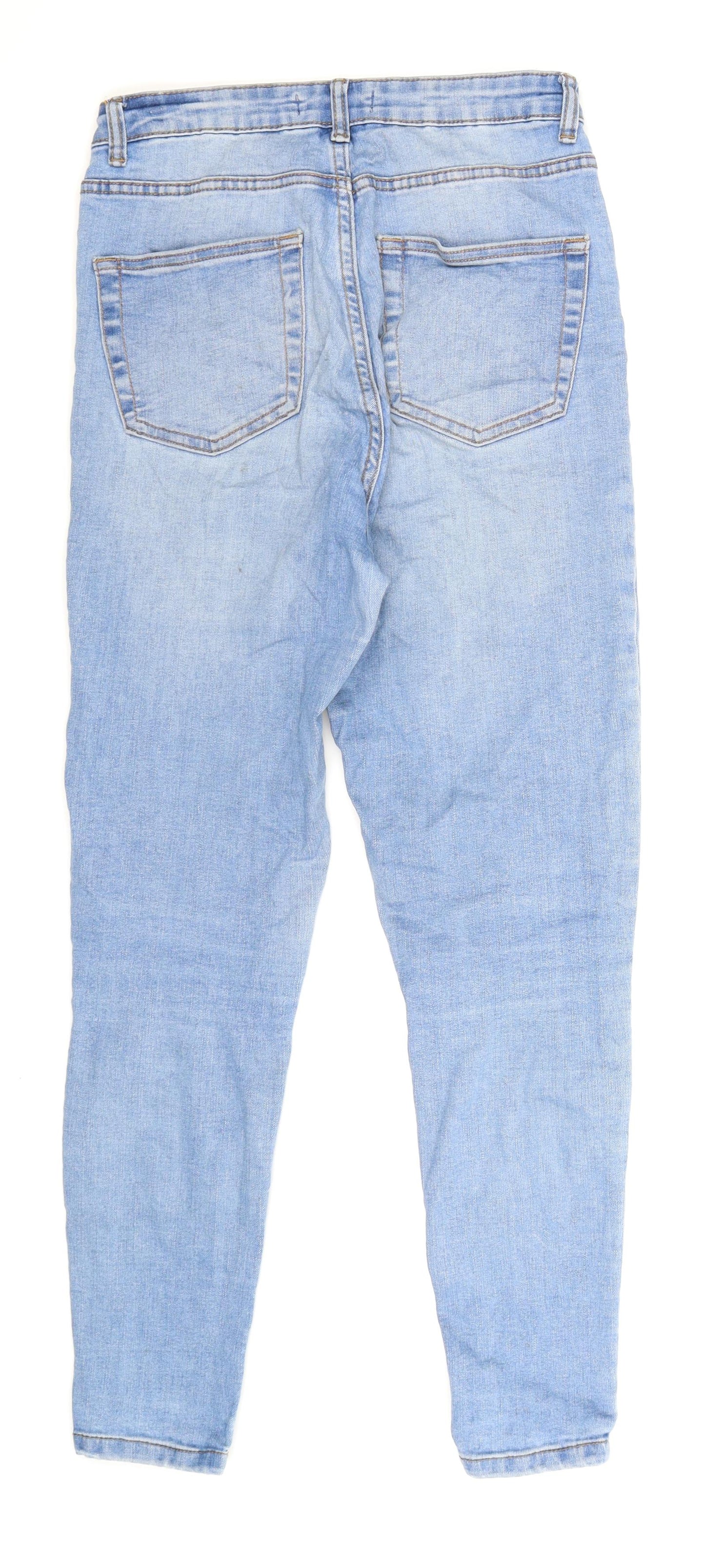Denim Co Womens Blue  Denim Skinny Jeans Size 12 L28 in