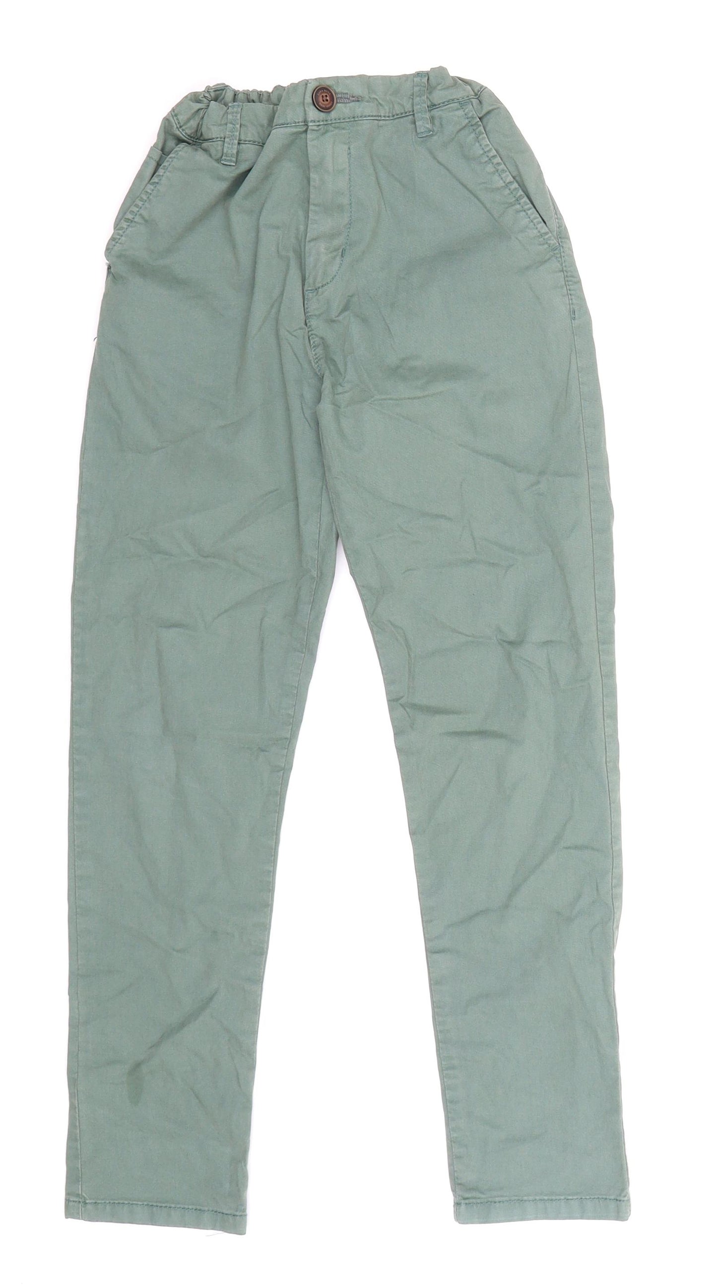 Zara Boys Grey   Chino Trousers Size 8 Years