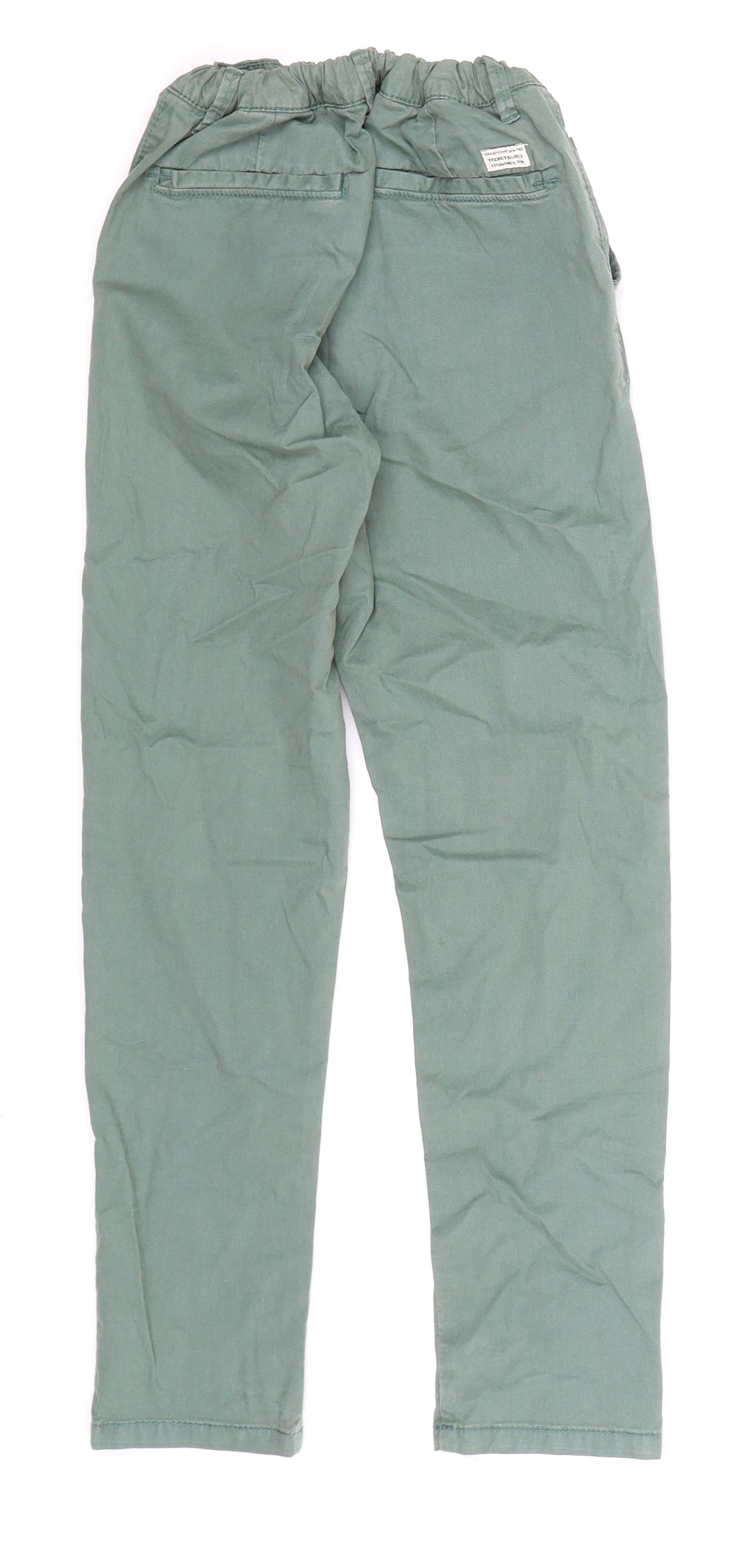 Zara Boys Grey   Chino Trousers Size 8 Years