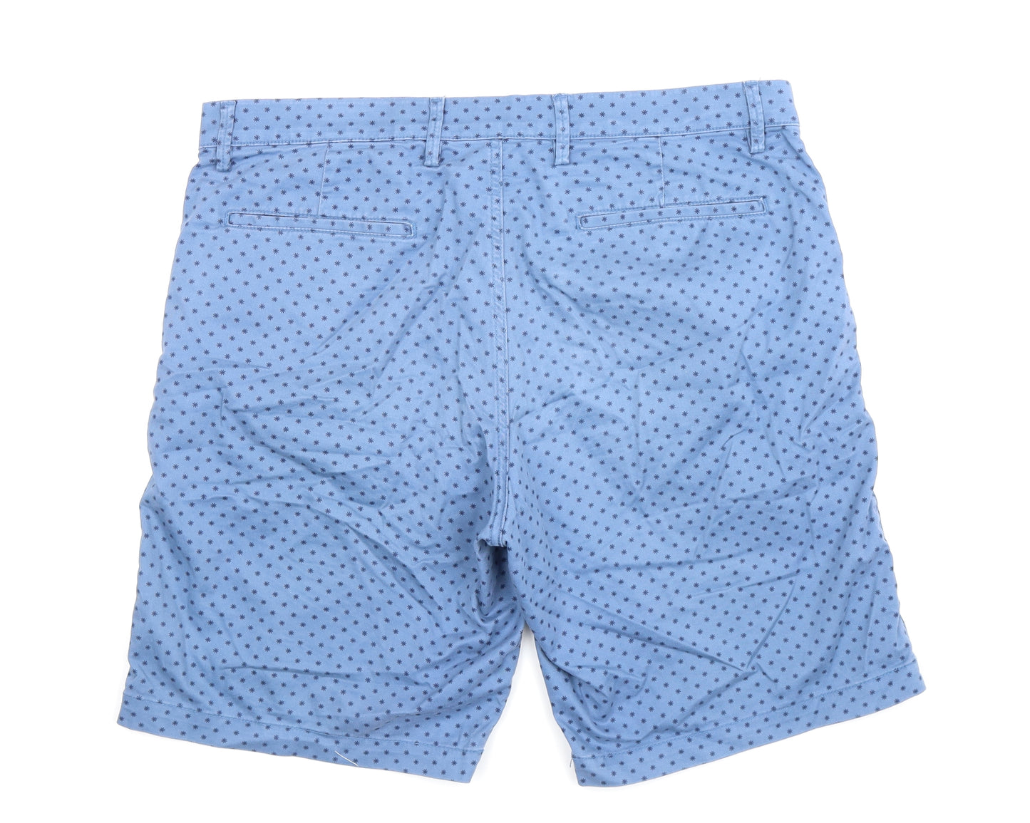 Gap Mens Blue Floral  Chino Shorts Size 34