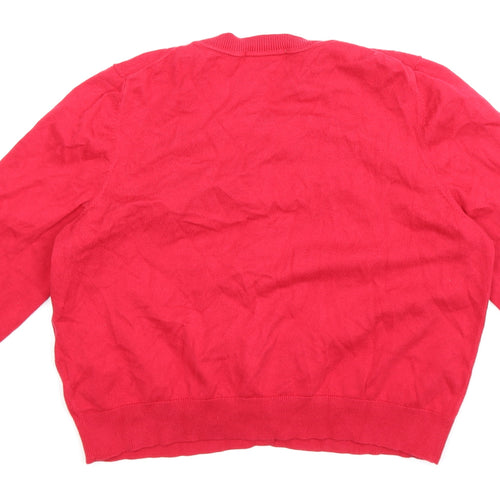 Boden Womens Red  Knit Cardigan Jumper Size L