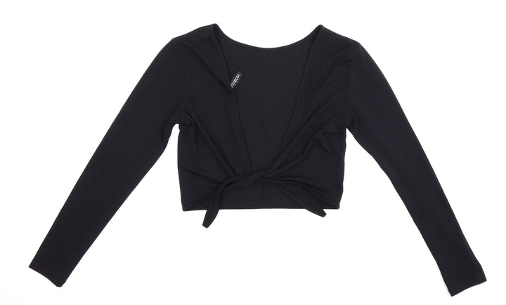 Divided Womens Black Basic Blouse Size S