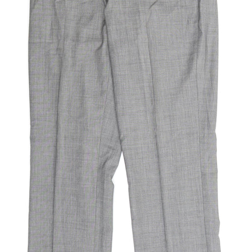 TM Lewin Mens Grey   Dress Pants Trousers Size 32 L34 in