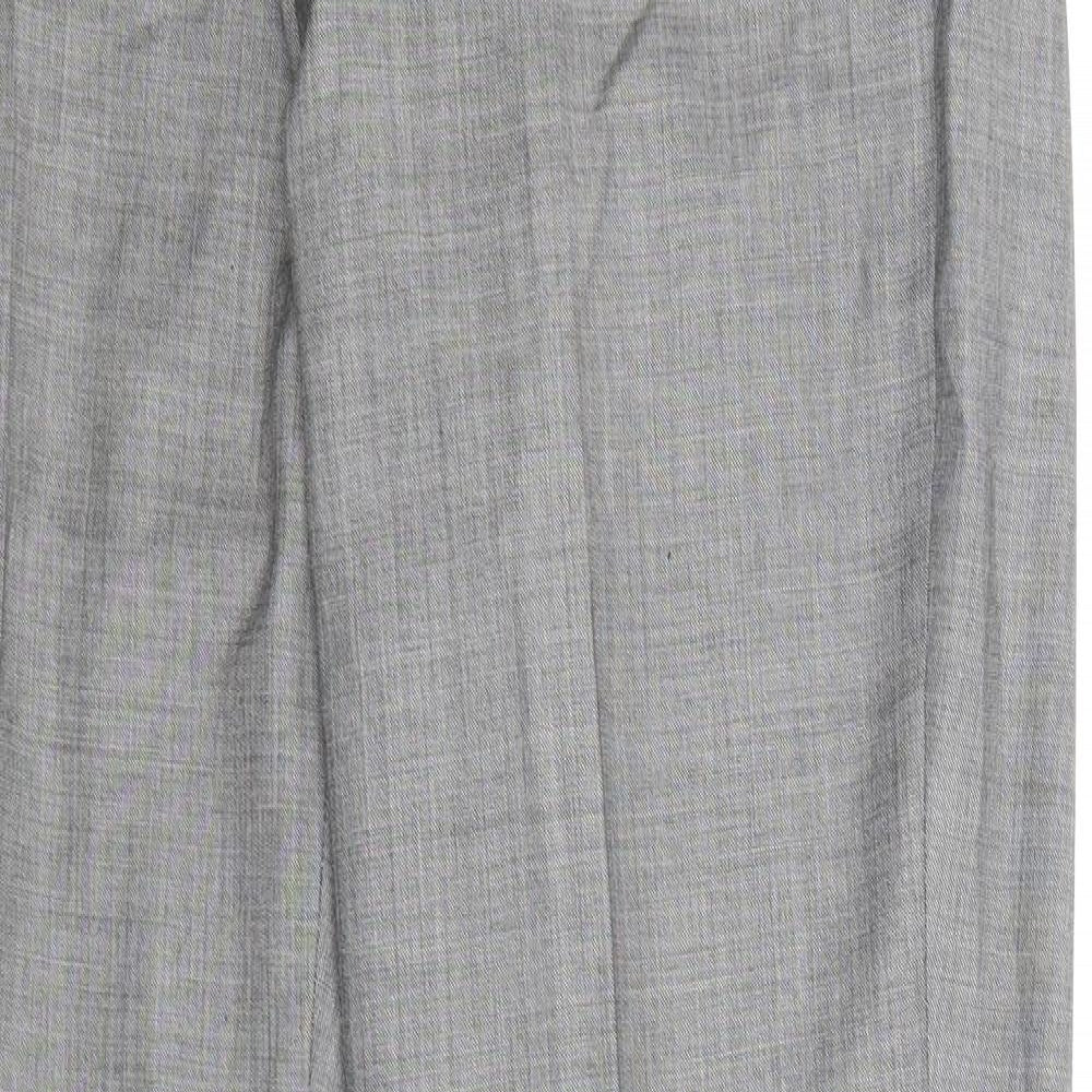 TM Lewin Mens Grey   Dress Pants Trousers Size 32 L34 in
