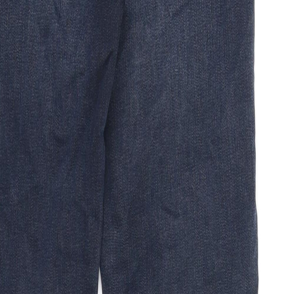NEXT Womens Blue  Denim Straight Jeans Size 12 L32 in