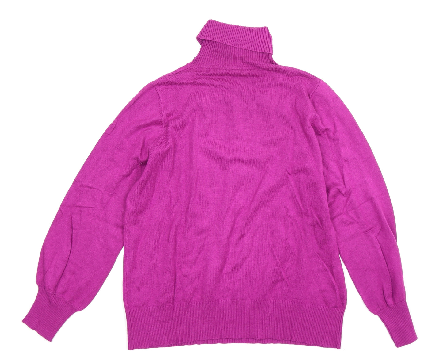 Marks and Spencer Womens Purple  Knit Pullover Jumper Size 16
