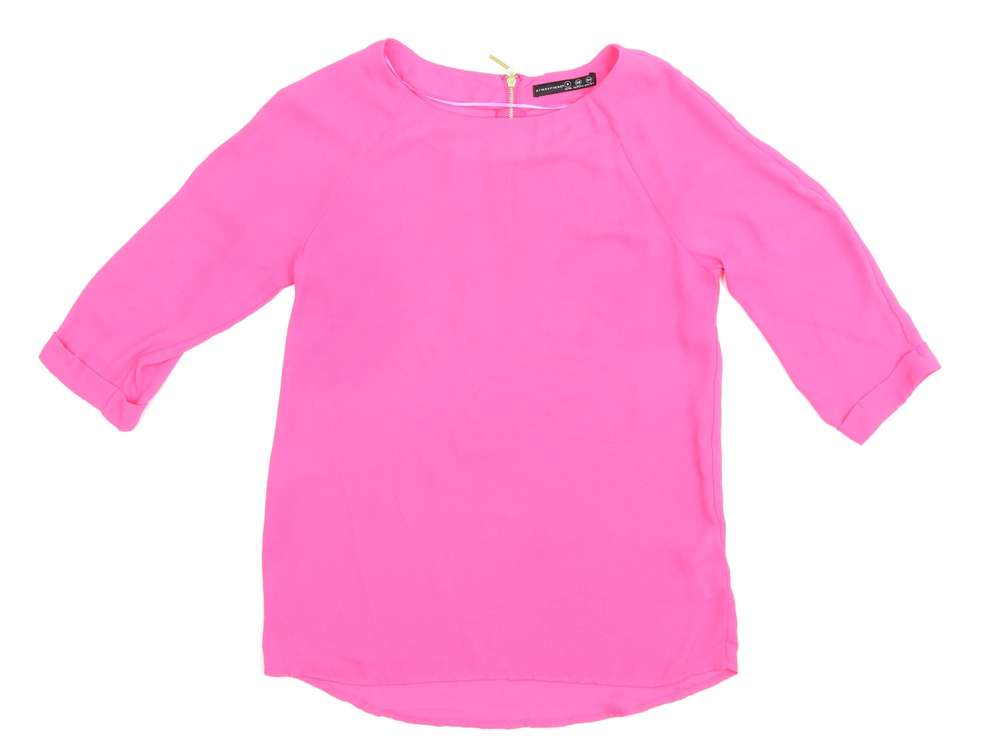 Atmosphere Womens Pink   Basic Blouse Size 8
