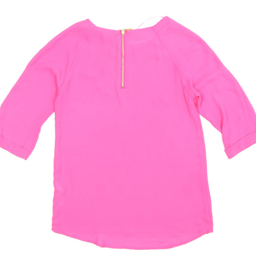 Atmosphere Womens Pink   Basic Blouse Size 8