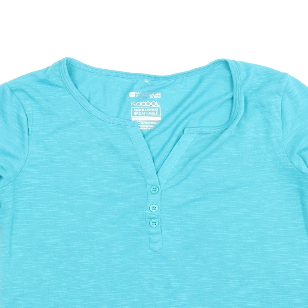 Mountain Warehouse Womens Green   Basic T-Shirt Size 10