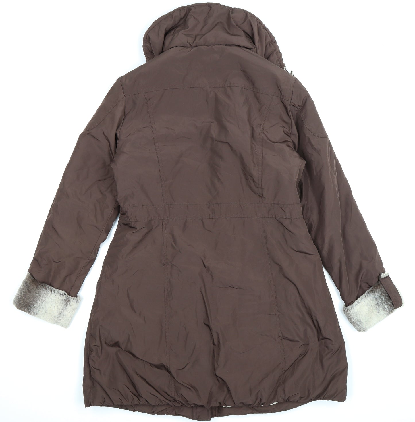 Centigrade Womens Grey   Overcoat Coat Size L