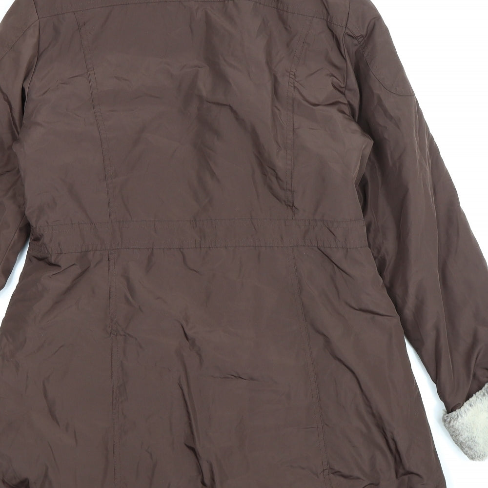 Centigrade Womens Grey   Overcoat Coat Size L