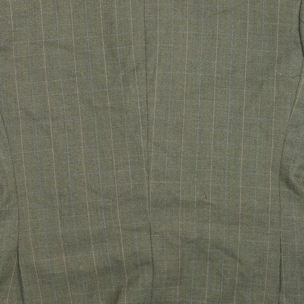 Cohesion Mens Green Check  Jacket Blazer Size 42
