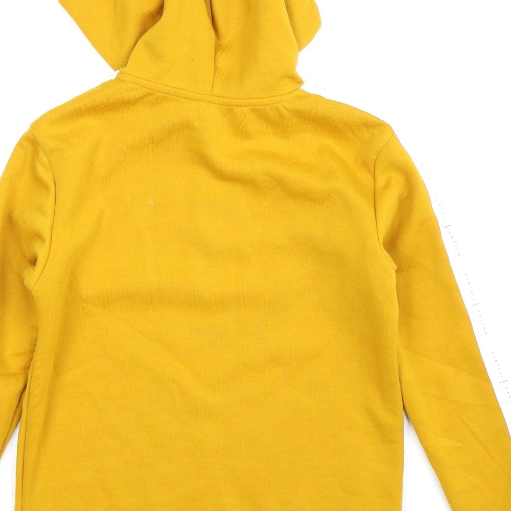 River Island Boys Yellow   Pullover Hoodie Size 9-10 Years