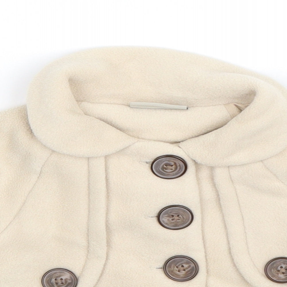 NEXT Baby Beige  Fleece Jacket  Size 3-6 Months