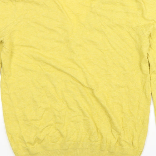 NEXT Womens Yellow  Knit Cardigan Jumper Size 10