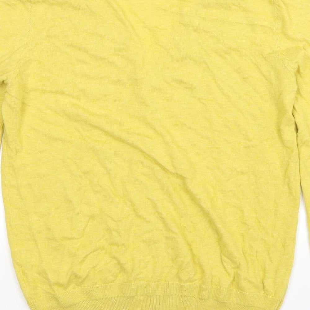 NEXT Womens Yellow  Knit Cardigan Jumper Size 10