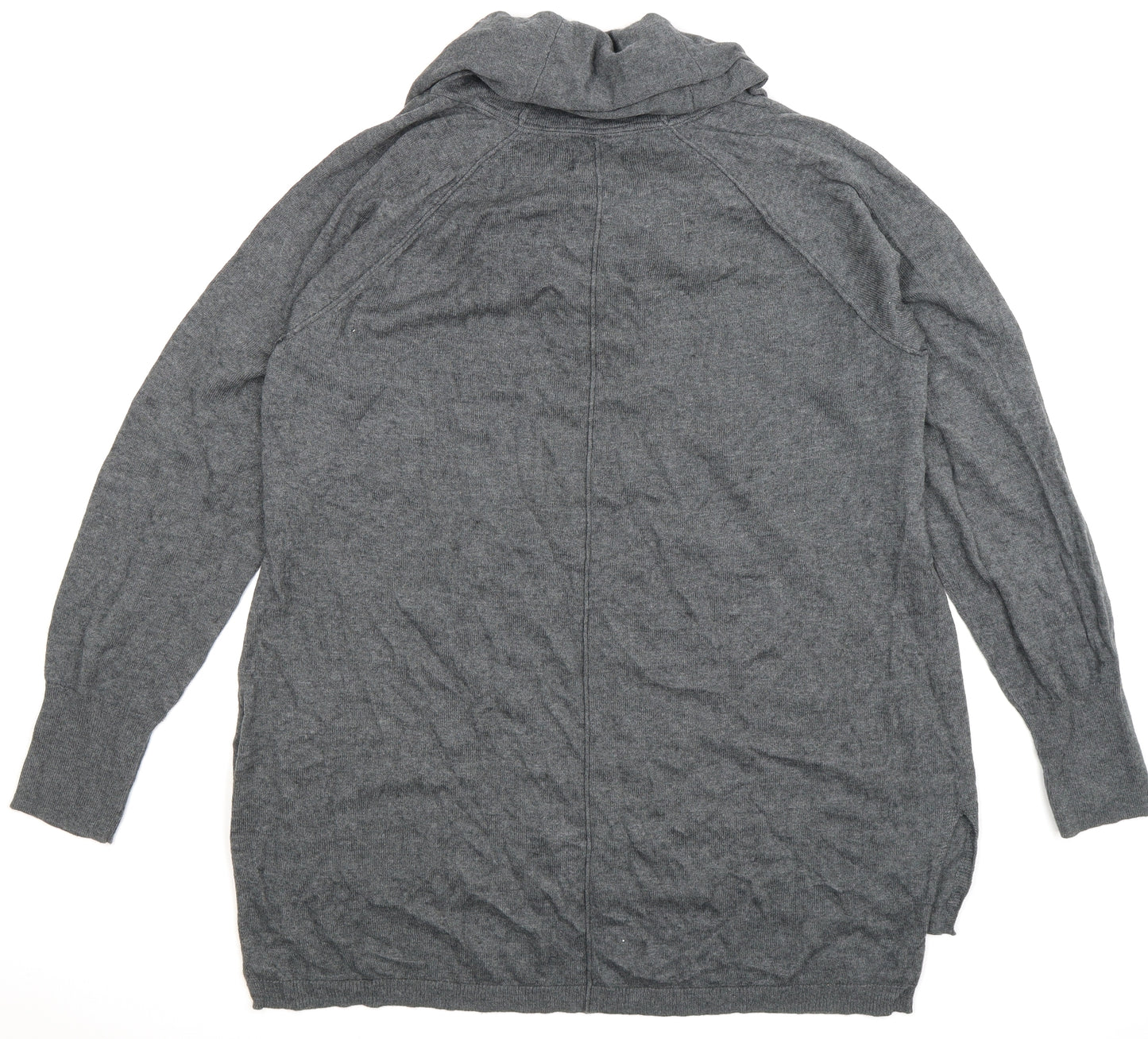 Cape Daisy Womens Grey  Knit Pullover Jumper Size 24