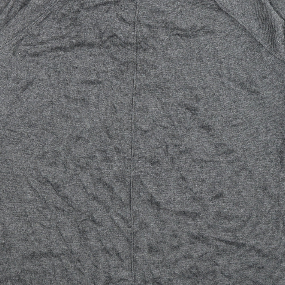 Cape Daisy Womens Grey  Knit Pullover Jumper Size 24