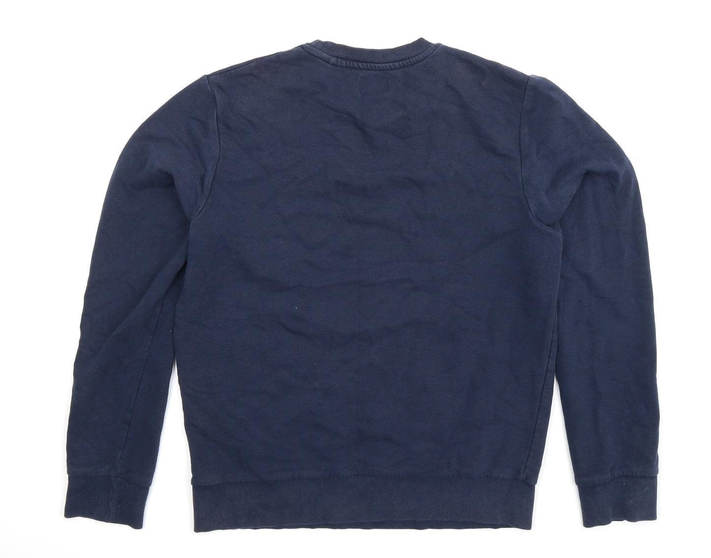JACK & JONES Mens Blue   Pullover Sweatshirt Size S
