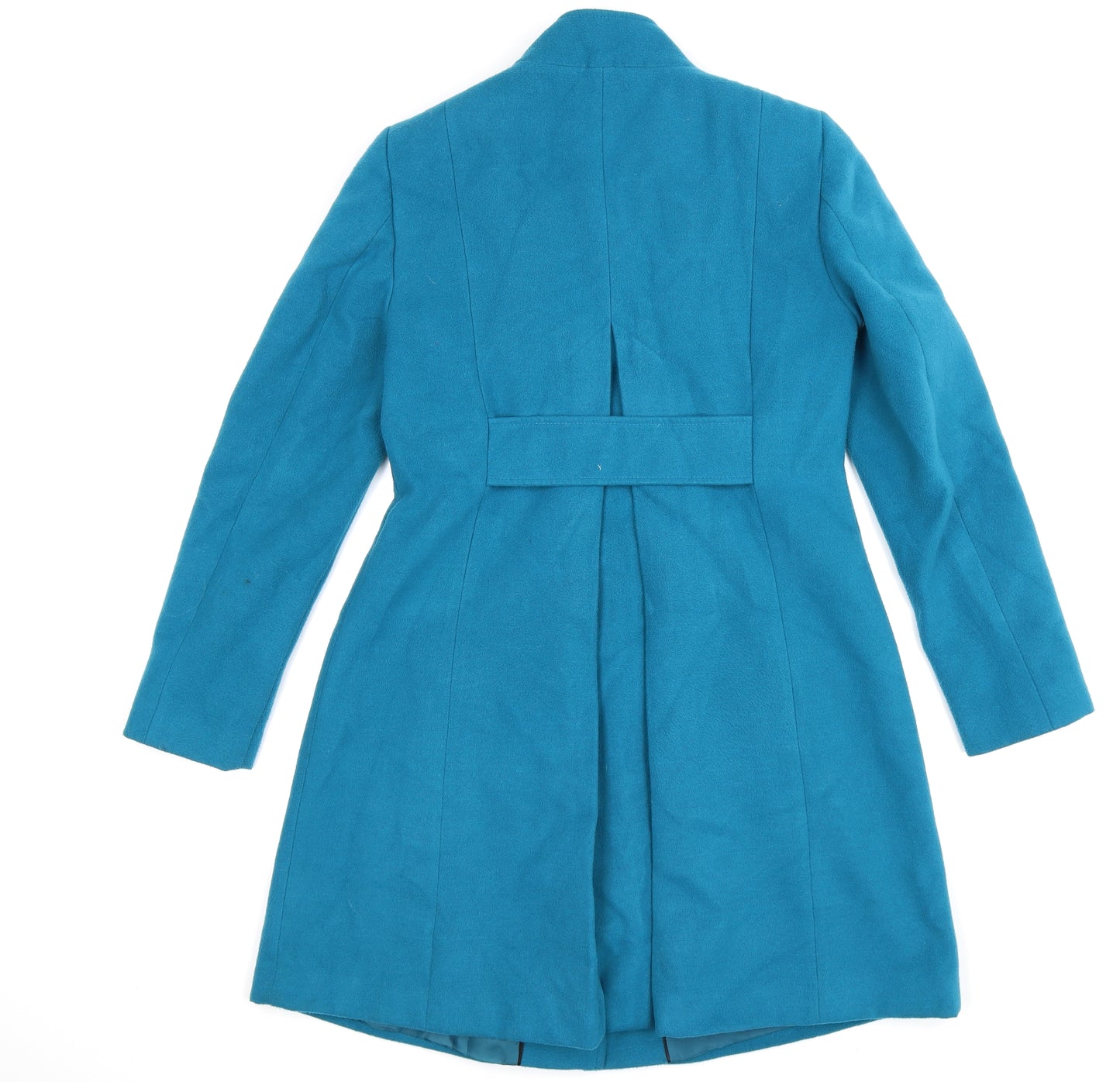 Marks and Spencer Womens Blue   Pea Coat Coat Size 10