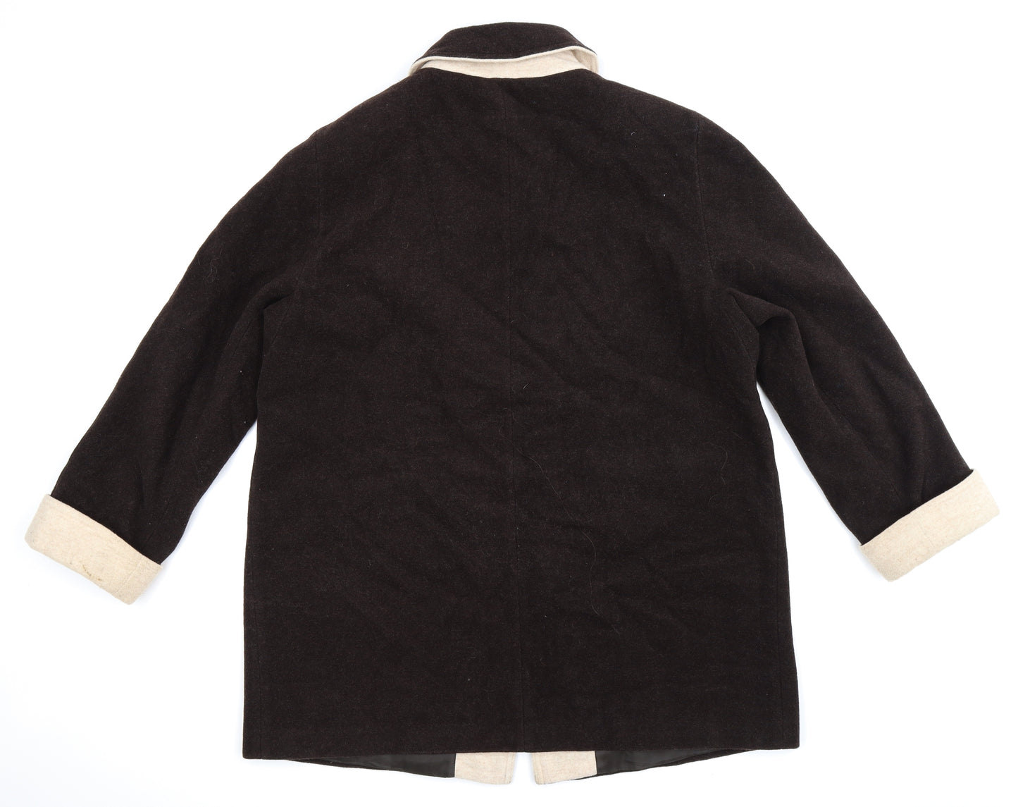 Berkertex Womens Brown   Jacket Coat Size 18