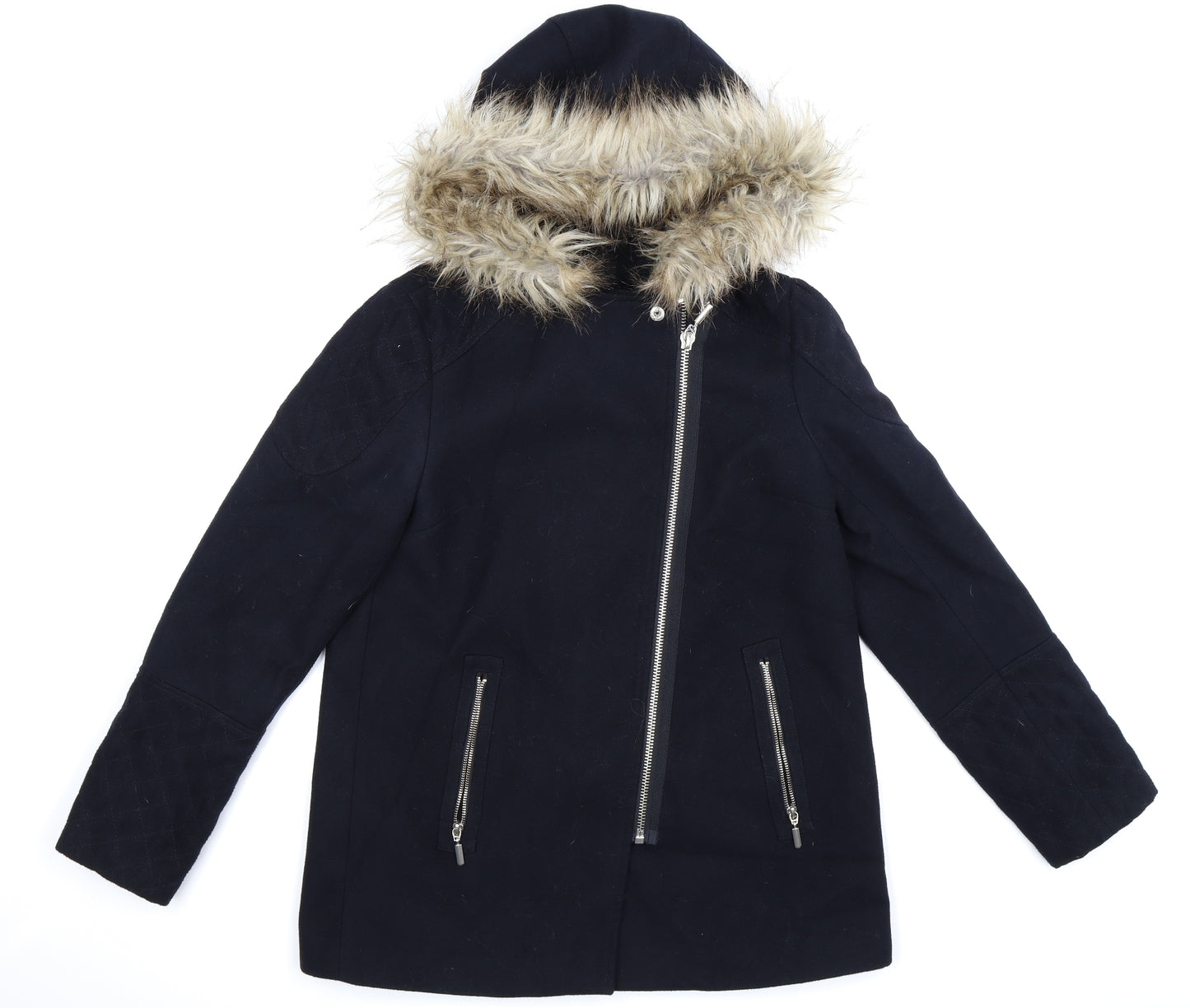 New Look Womens Blue   Jacket Coat Size 12