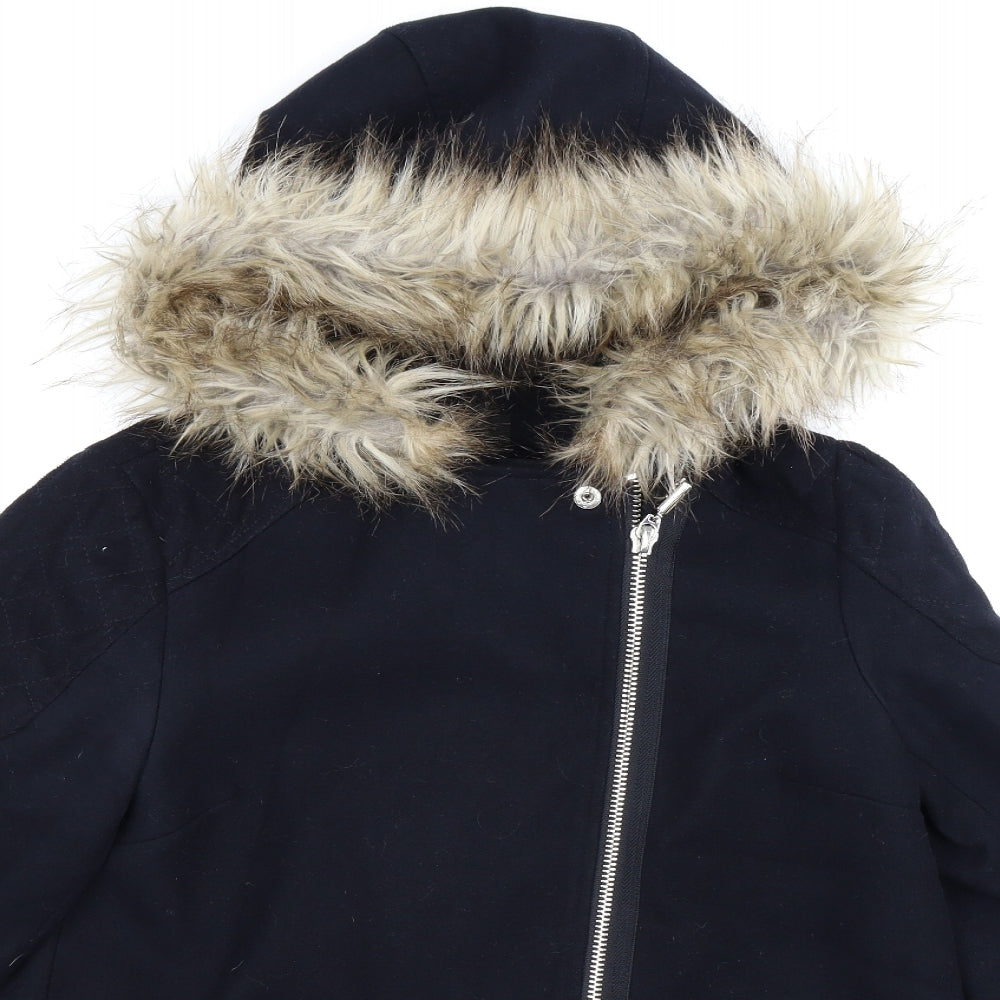 New Look Womens Blue   Jacket Coat Size 12