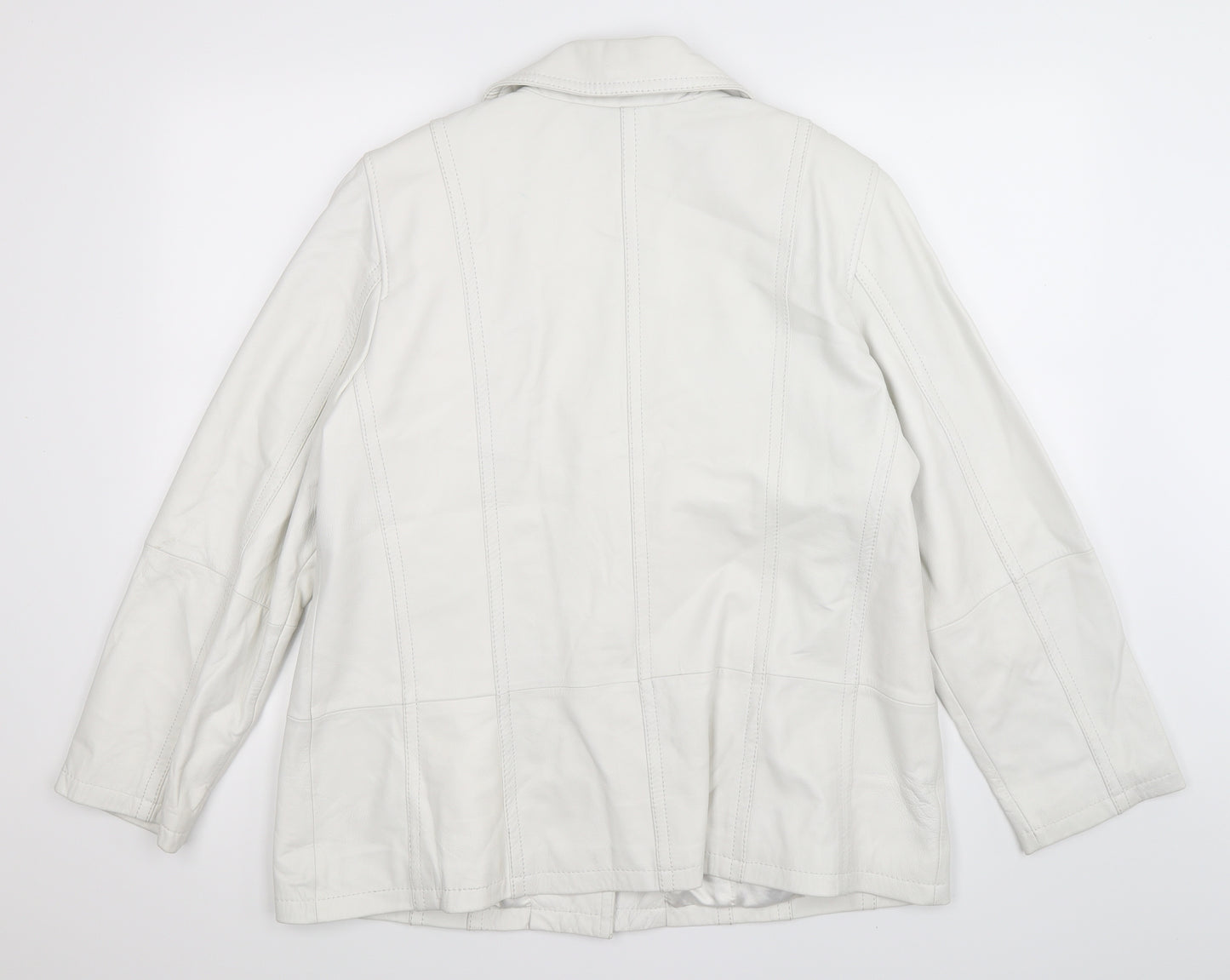 ELVI Womens White   Jacket  Size 20