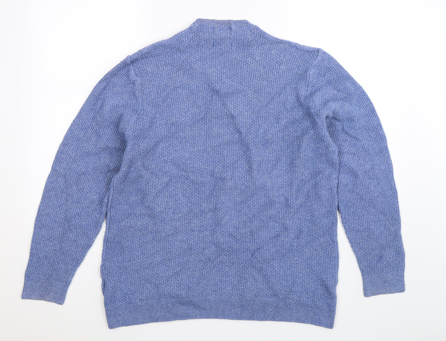 Marks and Spencer Mens Blue  Knit Pullover Jumper Size XL