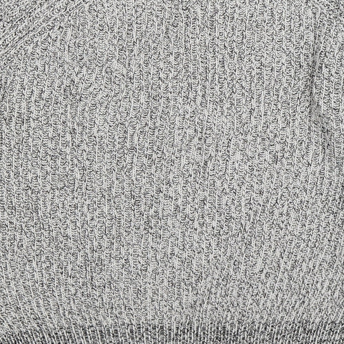 H&M Womens Grey  Knit Pullover Jumper Size M