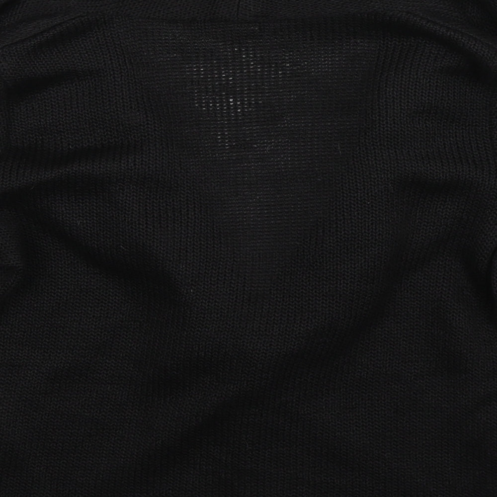 Per Una Womens Black  Knit Cardigan Jumper Size S