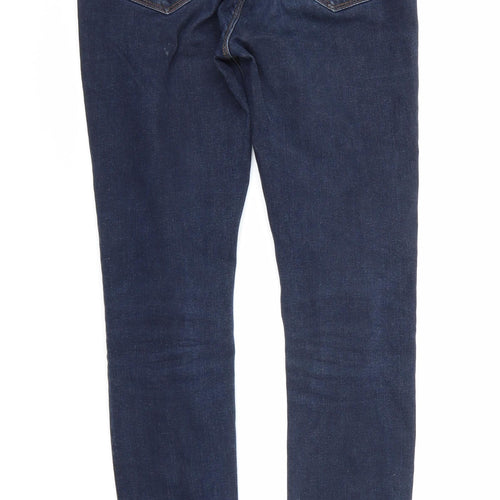 Warehouse Womens Blue  Denim Skinny Jeans Size 12 L28 in