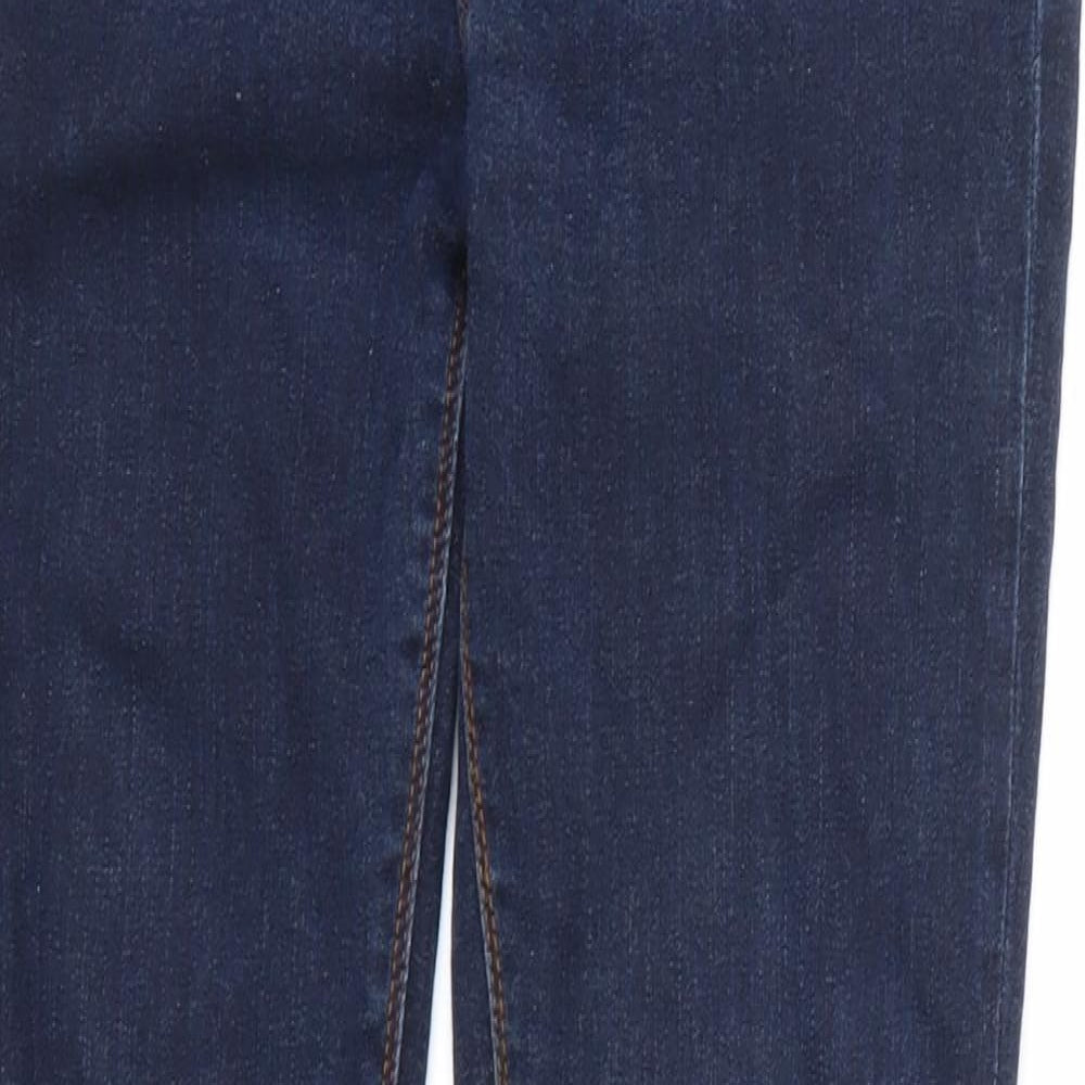Warehouse Womens Blue  Denim Skinny Jeans Size 12 L28 in