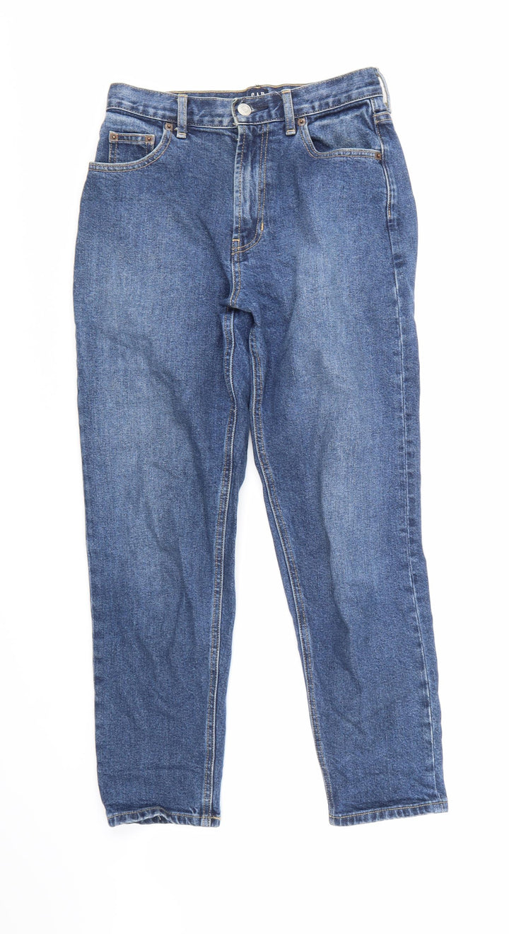 Gap Womens Blue Denim Straight Jeans Size 26 in L24 in