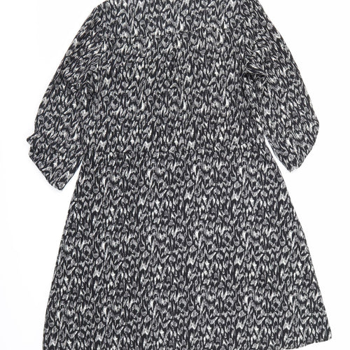 H&M Womens Black   A-Line  Size 8