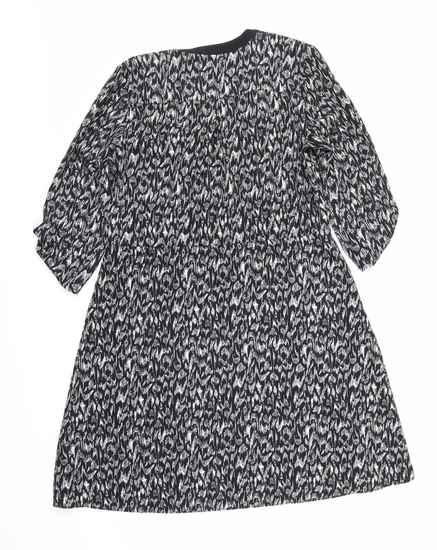 H&M Womens Black   A-Line  Size 8