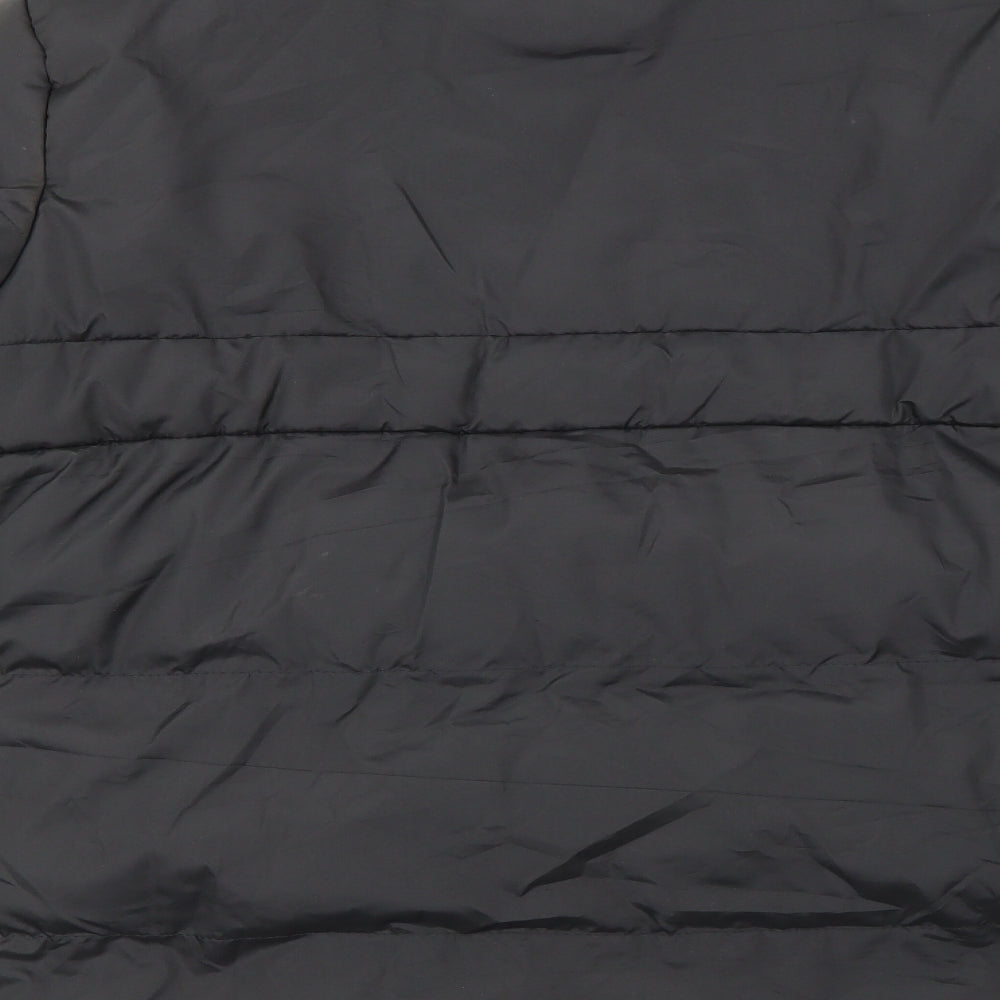 Night Addict Womens Black   Jacket Coat Size M