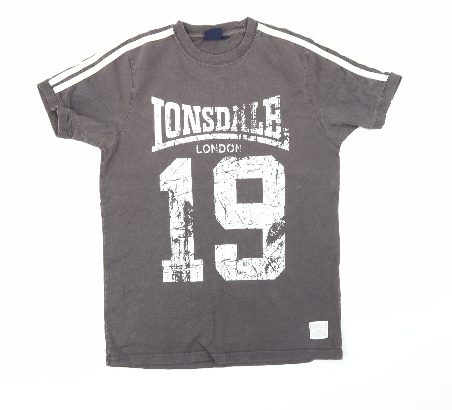 Lonsdale Mens Grey    T-Shirt Size M