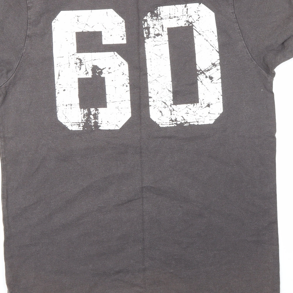 Lonsdale Mens Grey    T-Shirt Size M