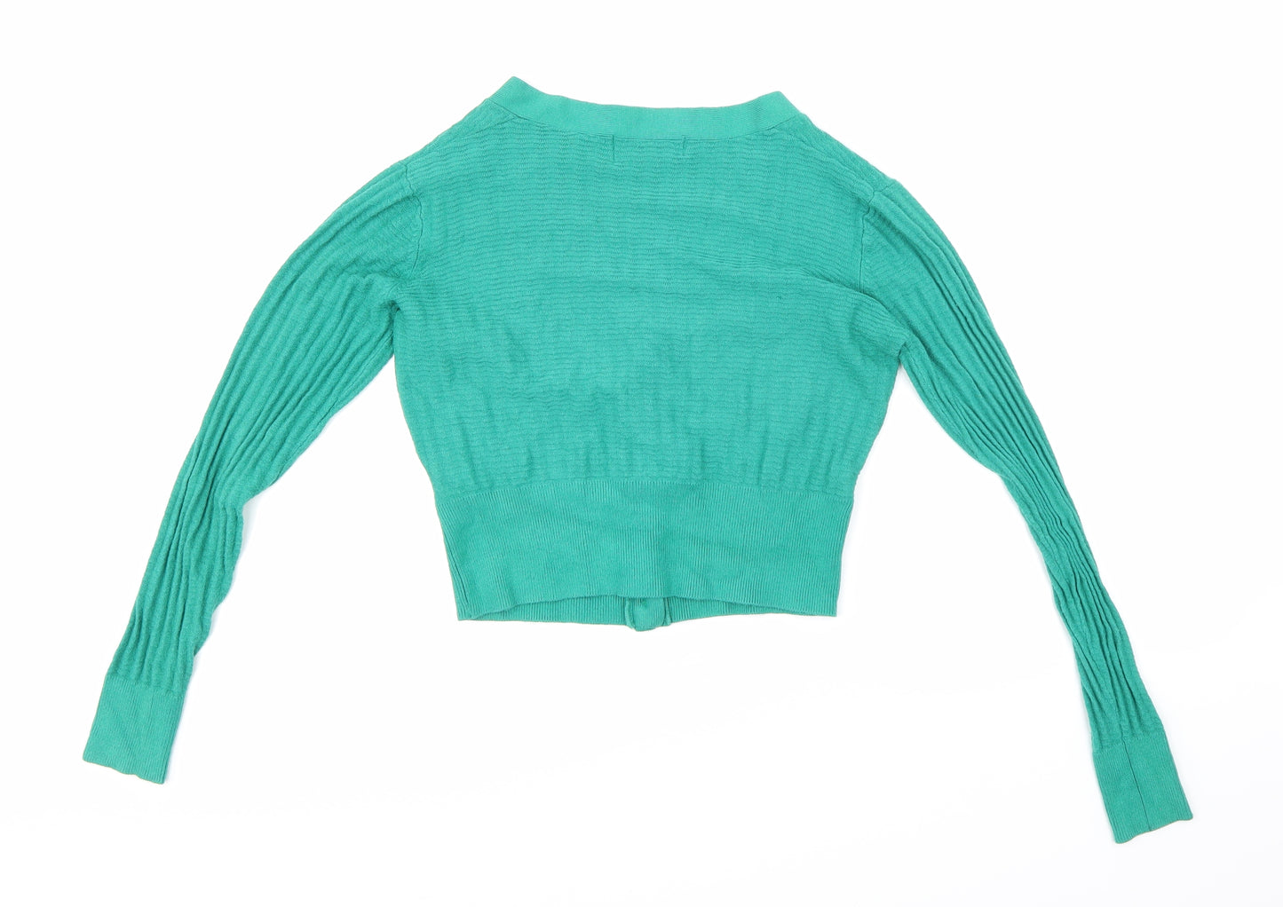 Louche Womens Green  Knit Cardigan Jumper Size 10