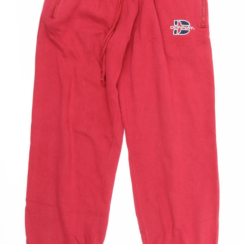 Donnay Mens Red   Jogger Trousers Size L L29 in