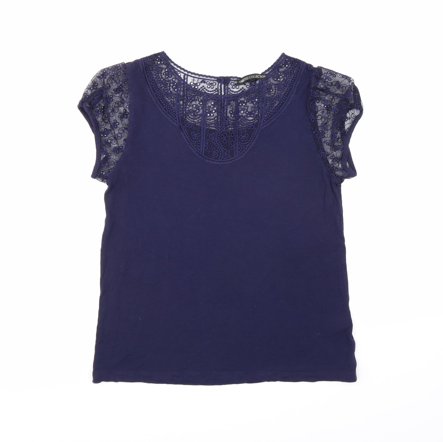 Marks and Spencer Womens Blue   Basic T-Shirt Size 10