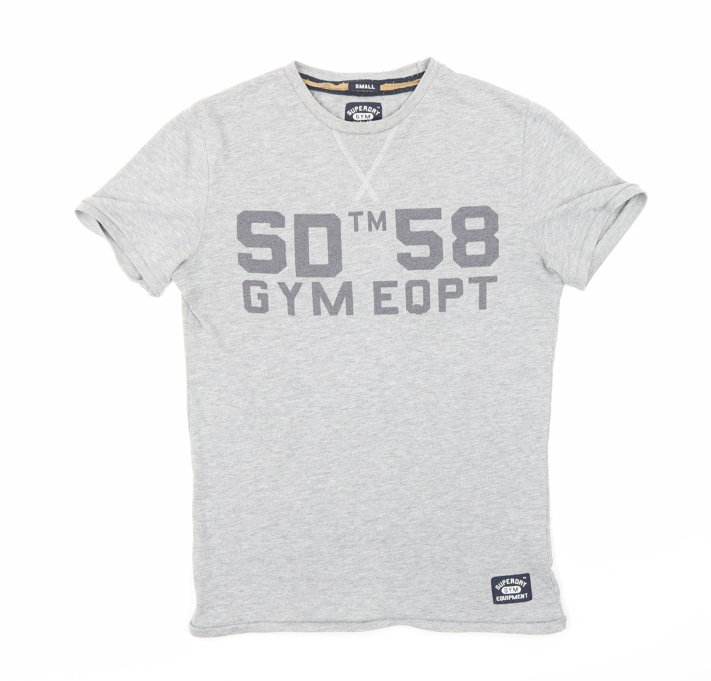 Superdry Mens Grey    T-Shirt Size S