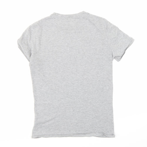Superdry Mens Grey    T-Shirt Size S