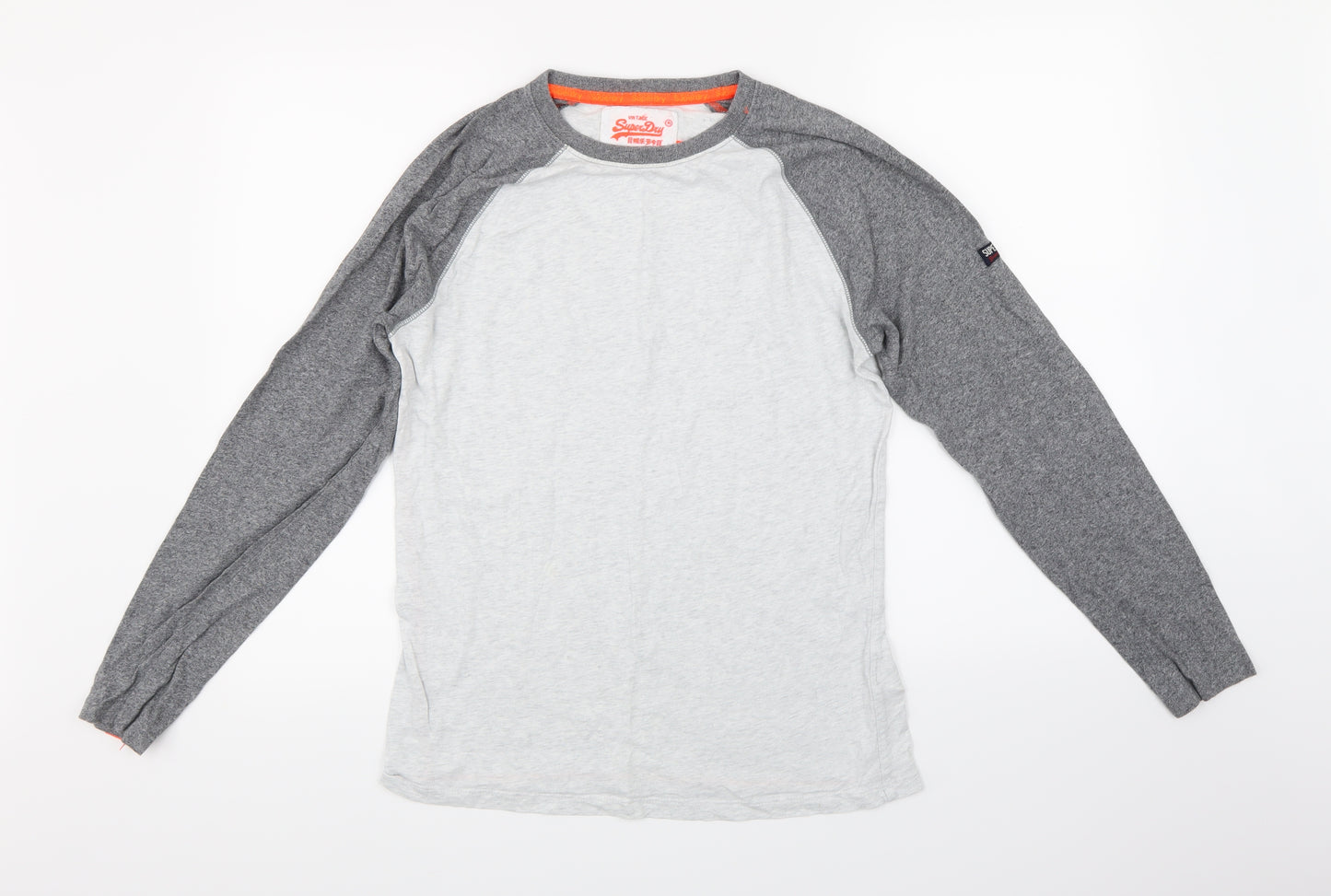 Superdry Mens Grey    T-Shirt Size S