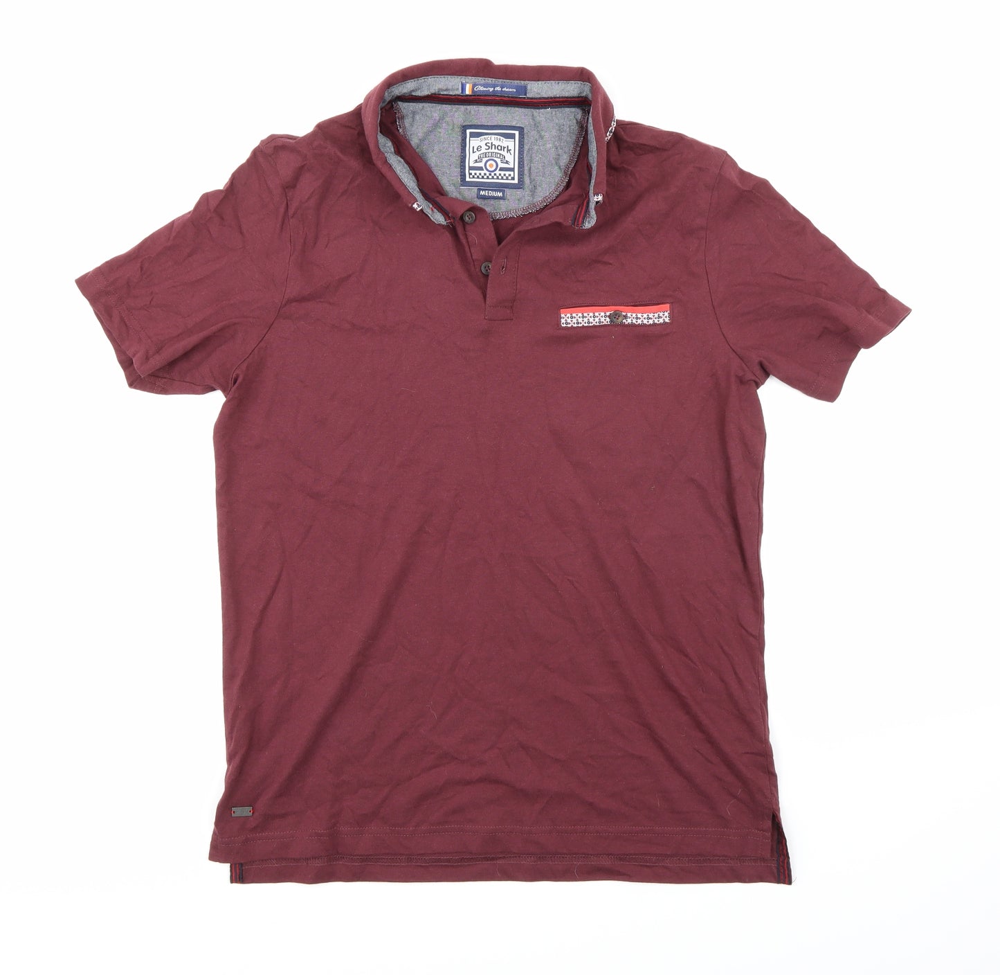 Le Shark Mens Purple    T-Shirt Size M
